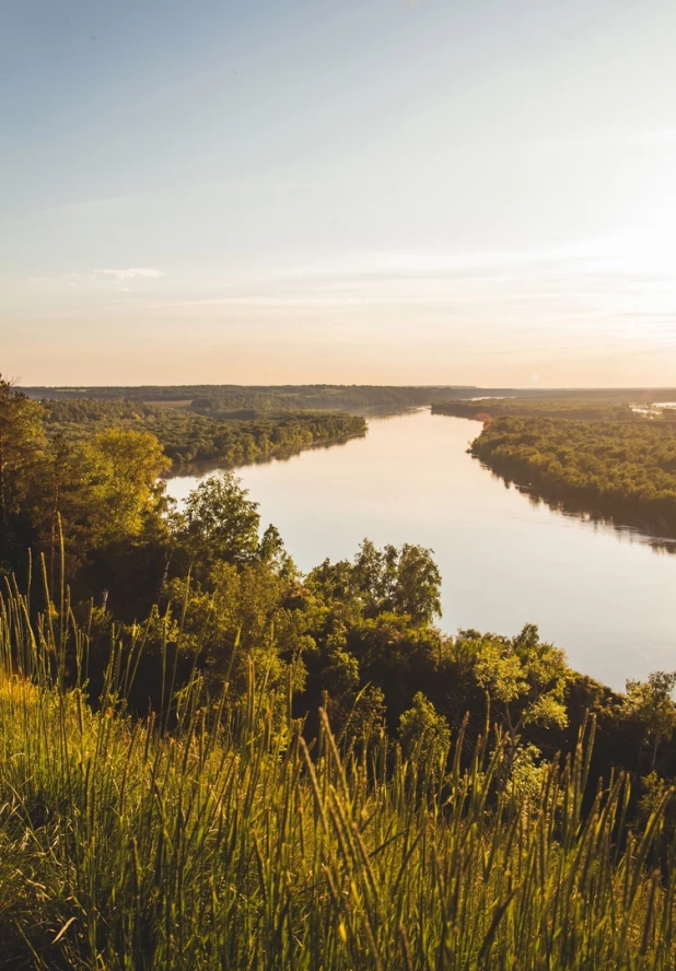 Природа у Научного городка.