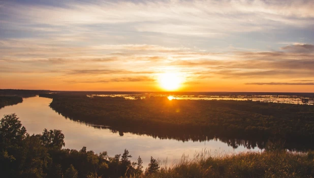 Природа у Научного городка.