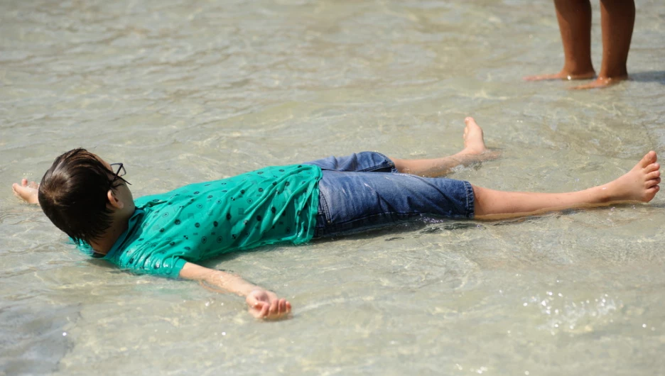 Жара в Барнауле 2024. Центральный парк. 