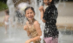 Жара в Барнауле 2024. Центральный парк. 