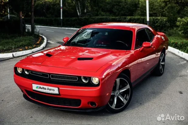 Dodge Challenger 2019 года выпуска. 