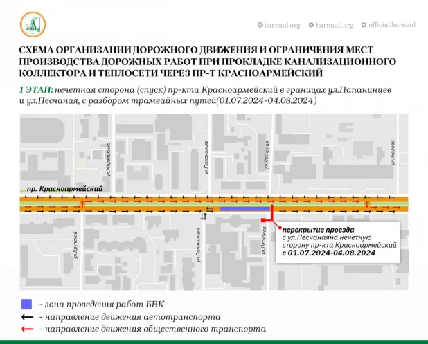 Схема организации дорожного движения.