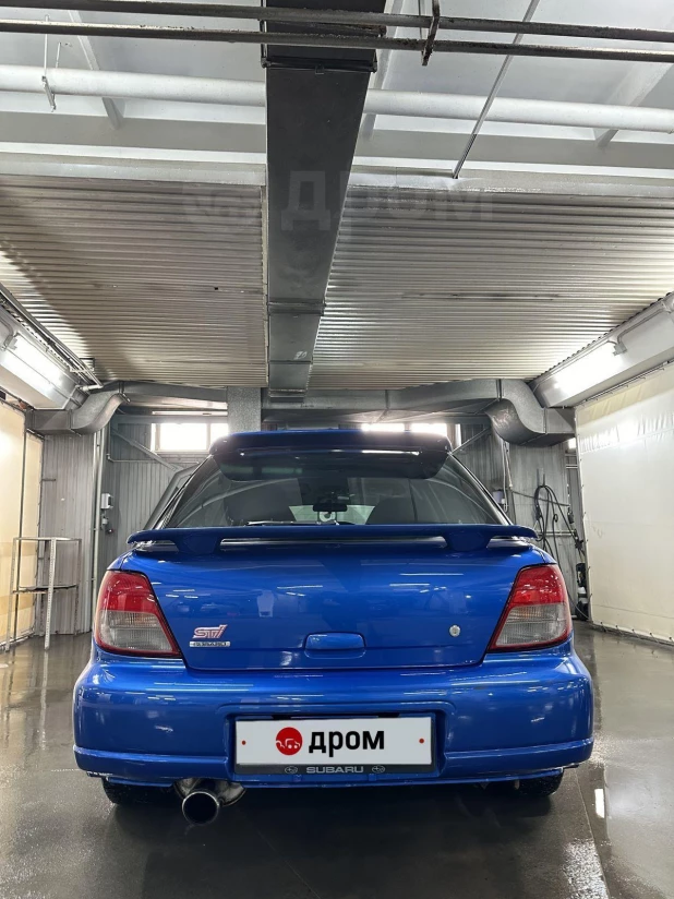 Subaru Impreza WRX STI, 2002.