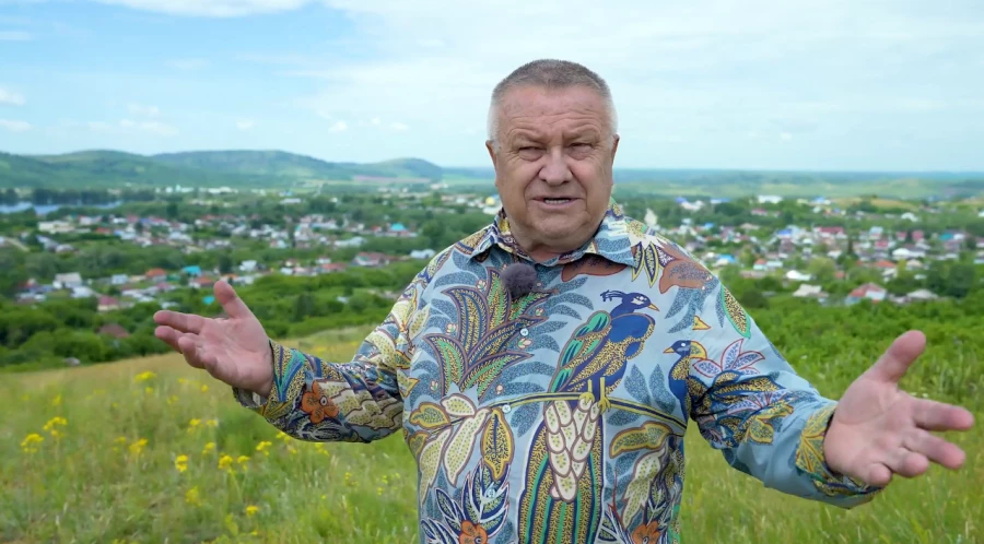 Сергей Писарев в Змеиногорске.