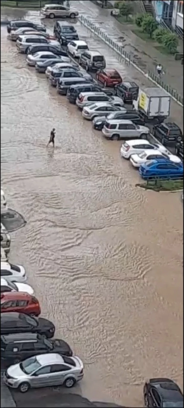 Барнаул после дождя.