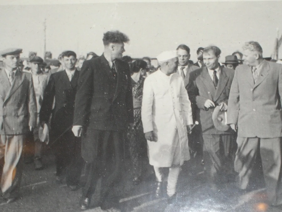 Премьер-министр Индии Джавахарлал Неру посетил Алтайский край во время освоения целины.