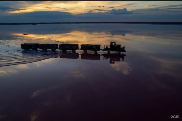 Бурлинское озеро. 