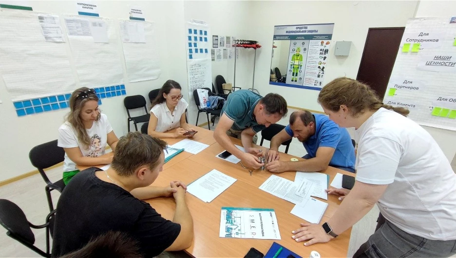 Участники национального проекта «Производительность труда» в Алтайском крае повысили свои компетенции в области бережливых технологий.