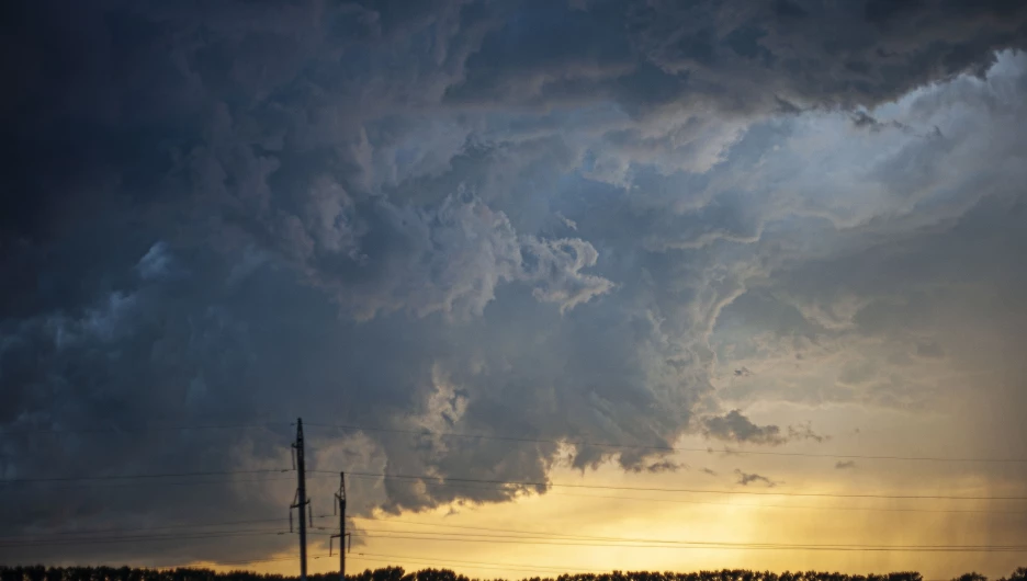 Небо над Алтайским краем.
