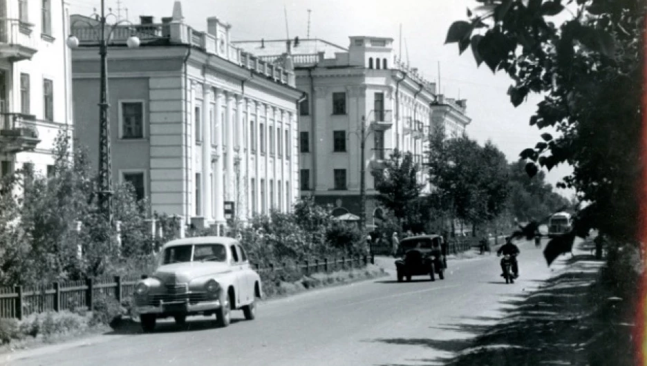 Барнаул в 1950-е.