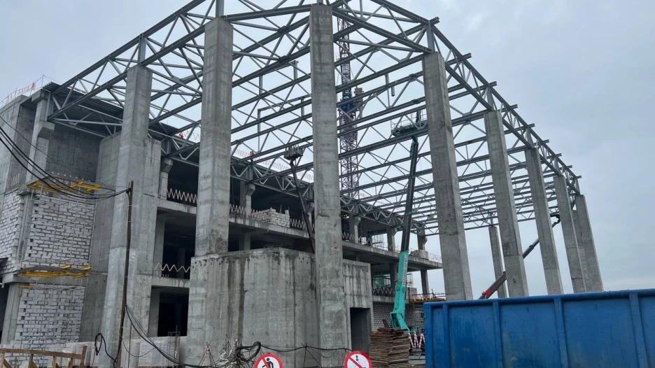 Как идет строительство нового аэровокзала в Барнауле, август 2024 год. 