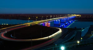 Новый мост через Обь.