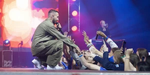 Выступление группы Pizza в Барнауле, 2024 год.