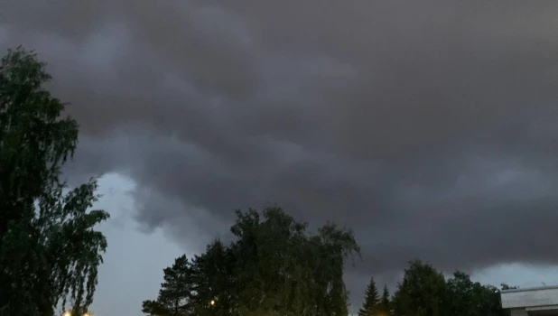 Гроза в Барнауле