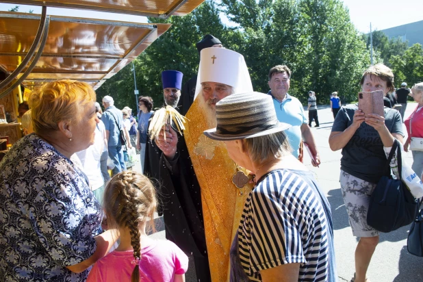 Медовый спас в Барнауле.