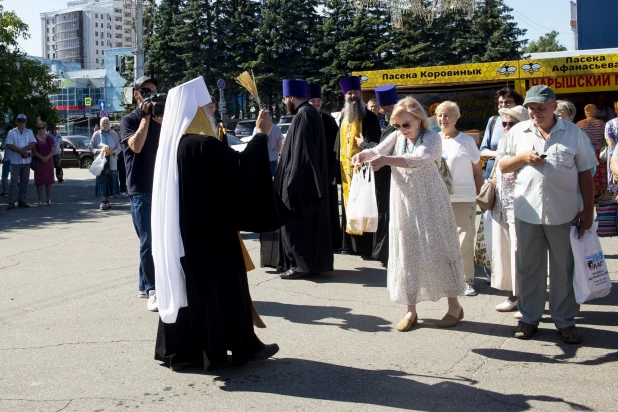 Медовый спас в Барнауле.