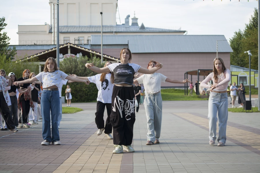 K-pop random dance в парке «Центральный».