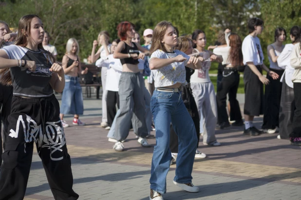 K-pop random dance в парке «Центральный».