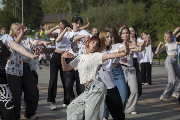 K-pop random dance в парке «Центральный».