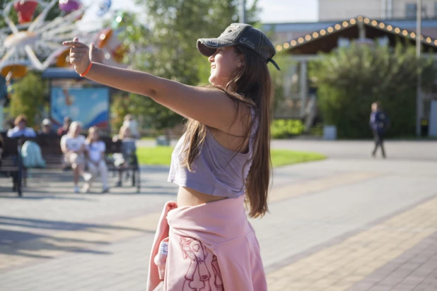 K-pop random dance в парке «Центральный».