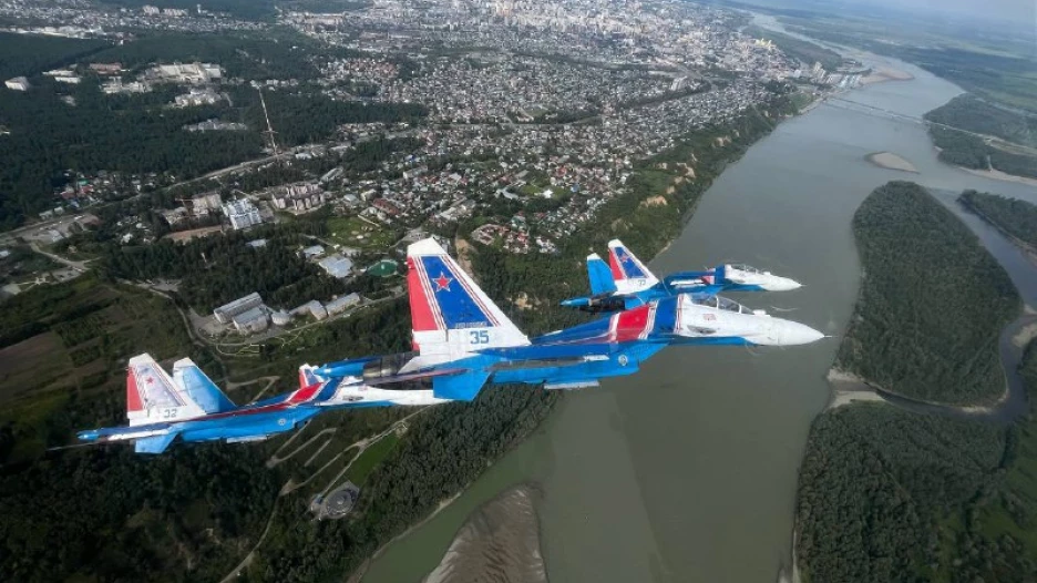 «Русские Витязи» в Барнауле