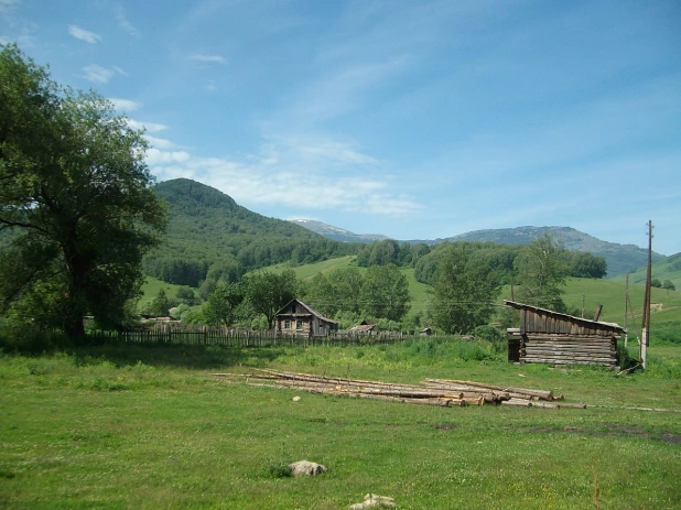 Село Солонешное, Алтайский край.