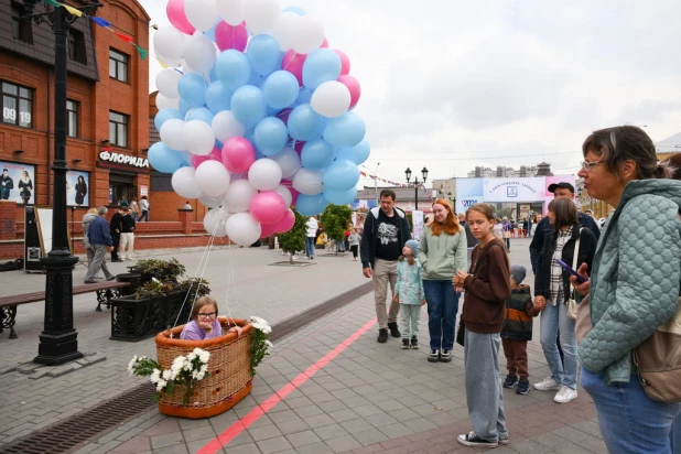 День города Барнаула 2024: ул. Мало-Тобольская. 