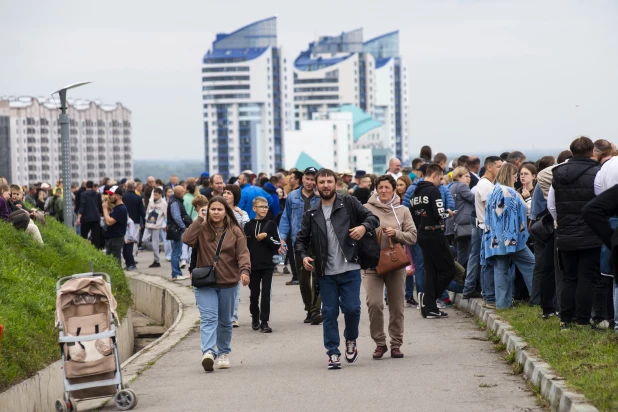 День города Барнаула 2024: Нагорный парк. 