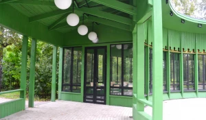 В Изумрудном парке.