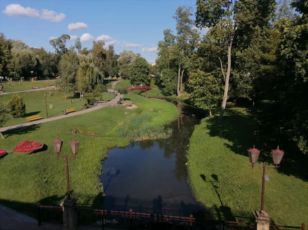 Гродно. Парк Жилибера. 