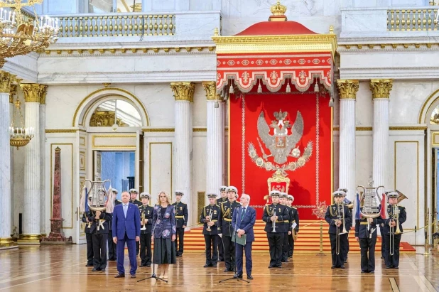 Вручение второй Эрмитажной премии. 