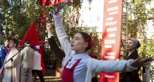 Открытие Второго театрального фестиваля "Здравствуйте, люди!" в Барнауле