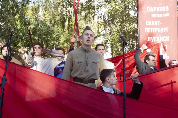 Открытие Второго театрального фестиваля "Здравствуйте, люди!" в Барнауле