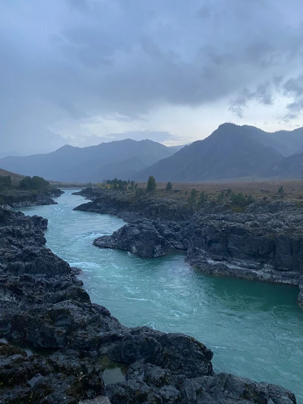 Осенняя Катунь.