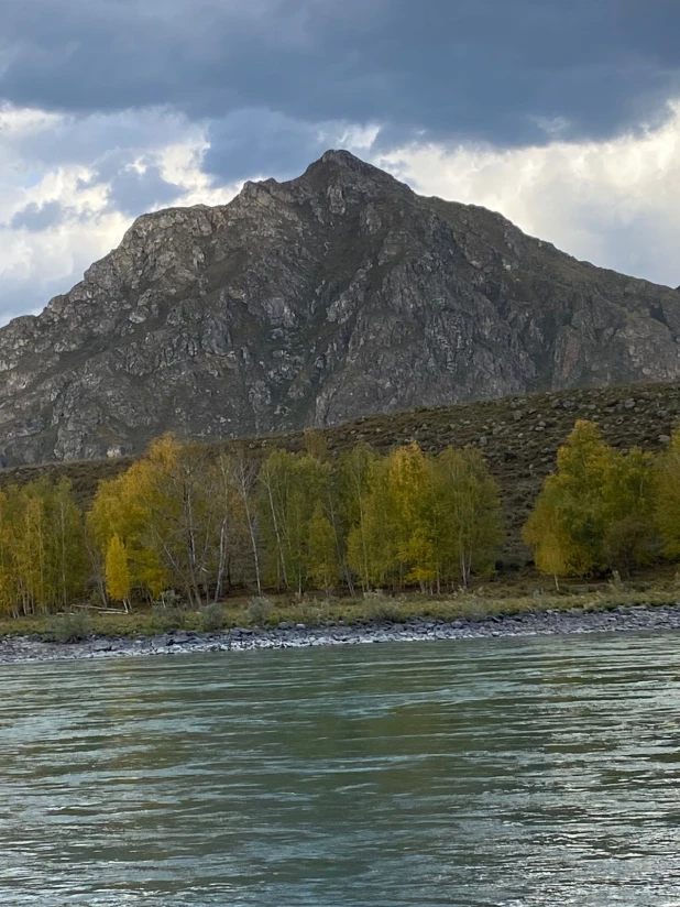 Осенняя Катунь.