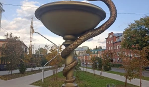 Памятный знак "Сквер медиков".