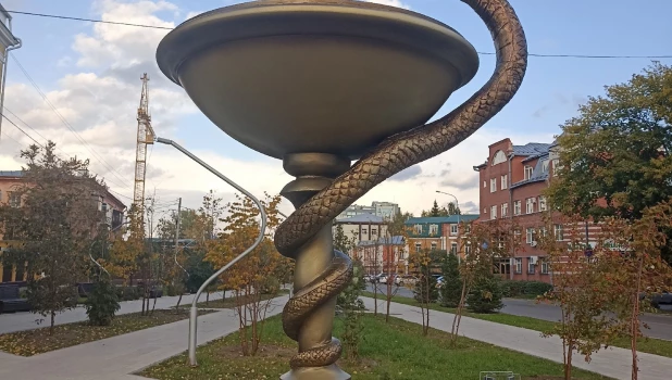 Памятный знак "Сквер медиков".