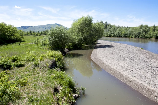 Алтайское село Солоновка.