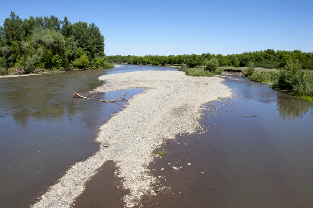 Алтайское село Солоновка.