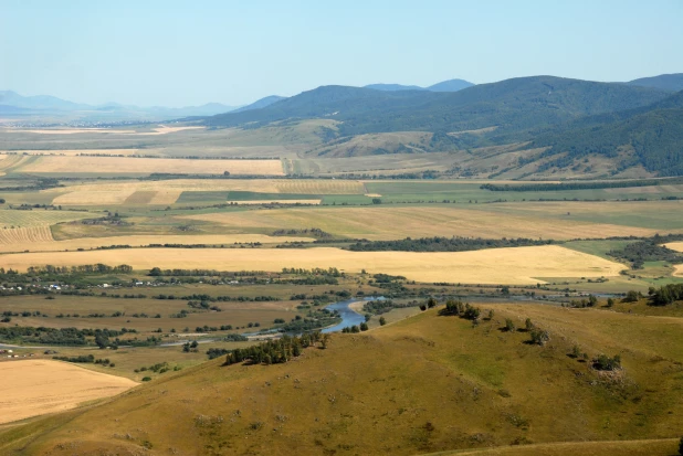 Алтайское село Солоновка.