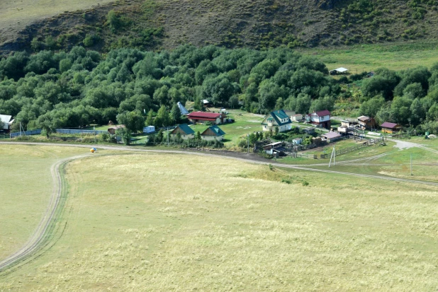 Алтайское село Солоновка.