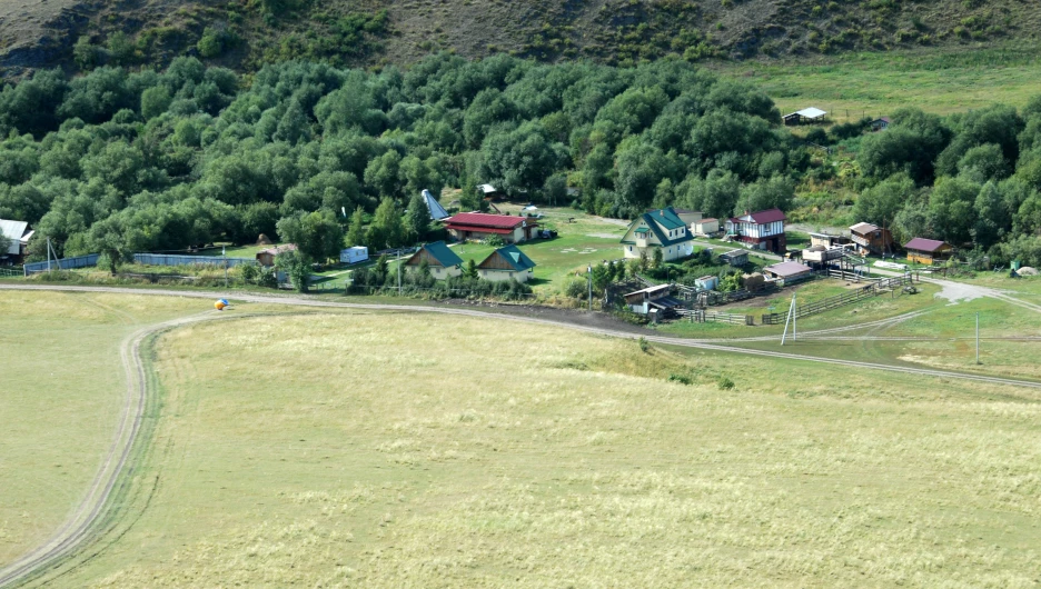 Алтайское село Солоновка.