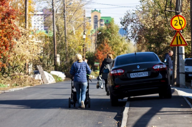 Улица Короленко после ремонта.