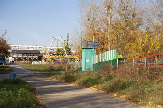 Парк культуры и отдыха им. Ленина в Барнауле, 2024 год.