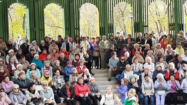 Концерт в Изумрудном парке. 