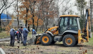 В одном из сел Алтайского края местное промпредприятие взялось за комплексное благоустройство пришкольной территории.