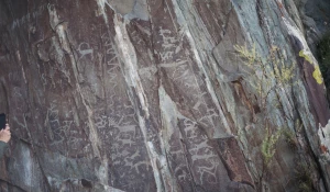 Петроглифы, Республика Алтай.