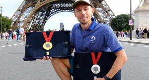 Паралимпиец-легкоатлет Александр Костин.