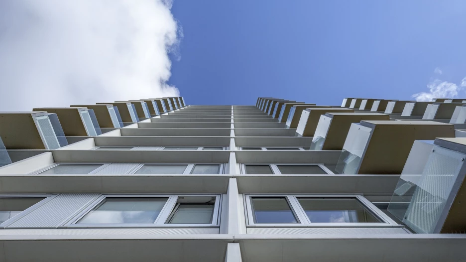 Многоэтажный дом.