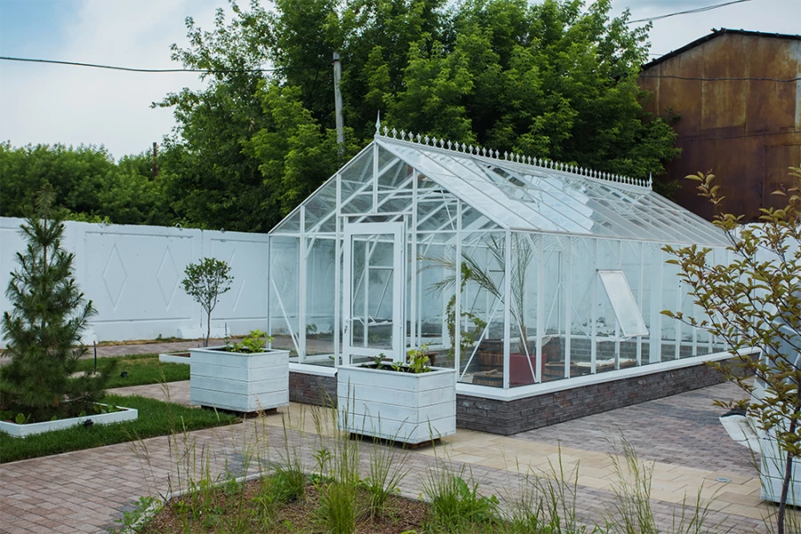 Аптекарский огород на территории &quot;Горной аптеки&quot; 